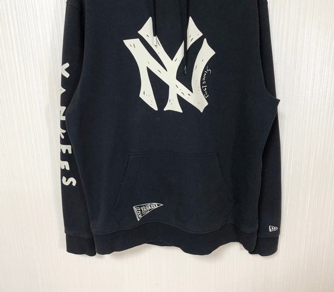 MLB 뉴에라 뉴욕양키스 빅로고 후드티셔츠 XL 상품이미지3