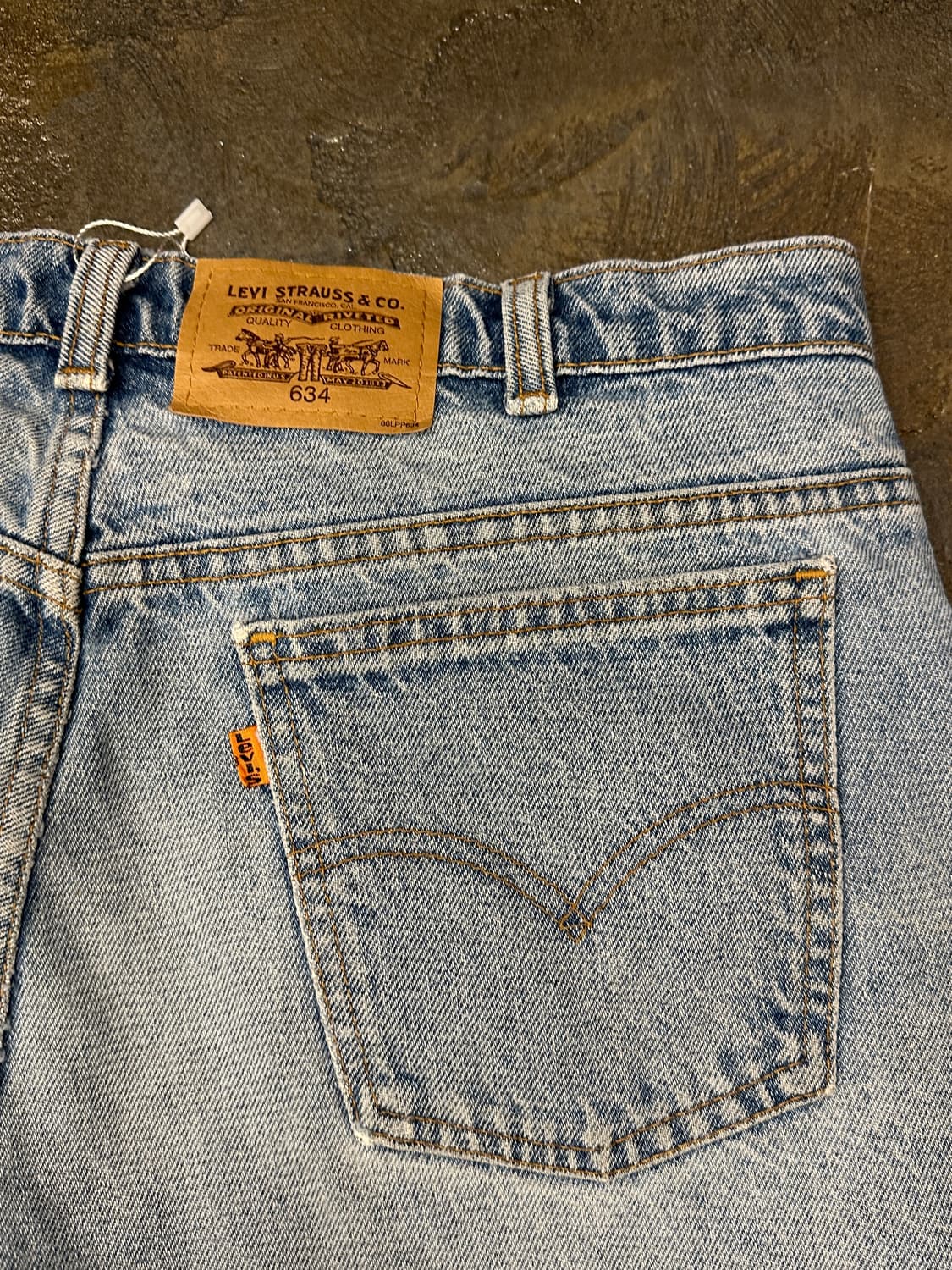 90s Levis 리바이스 오렌지탭 634 테이퍼드핏 W36 L30 상품이미지6