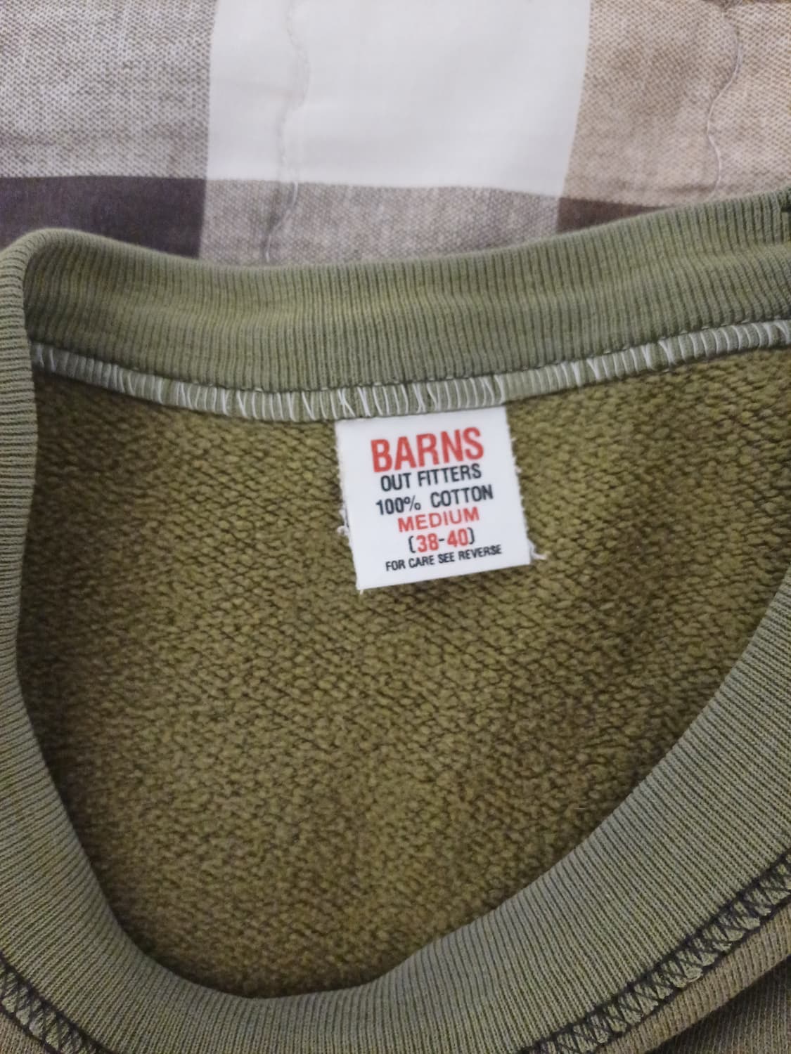 반스아웃피터스 맨투맨/스웻셔츠 m 상품이미지3