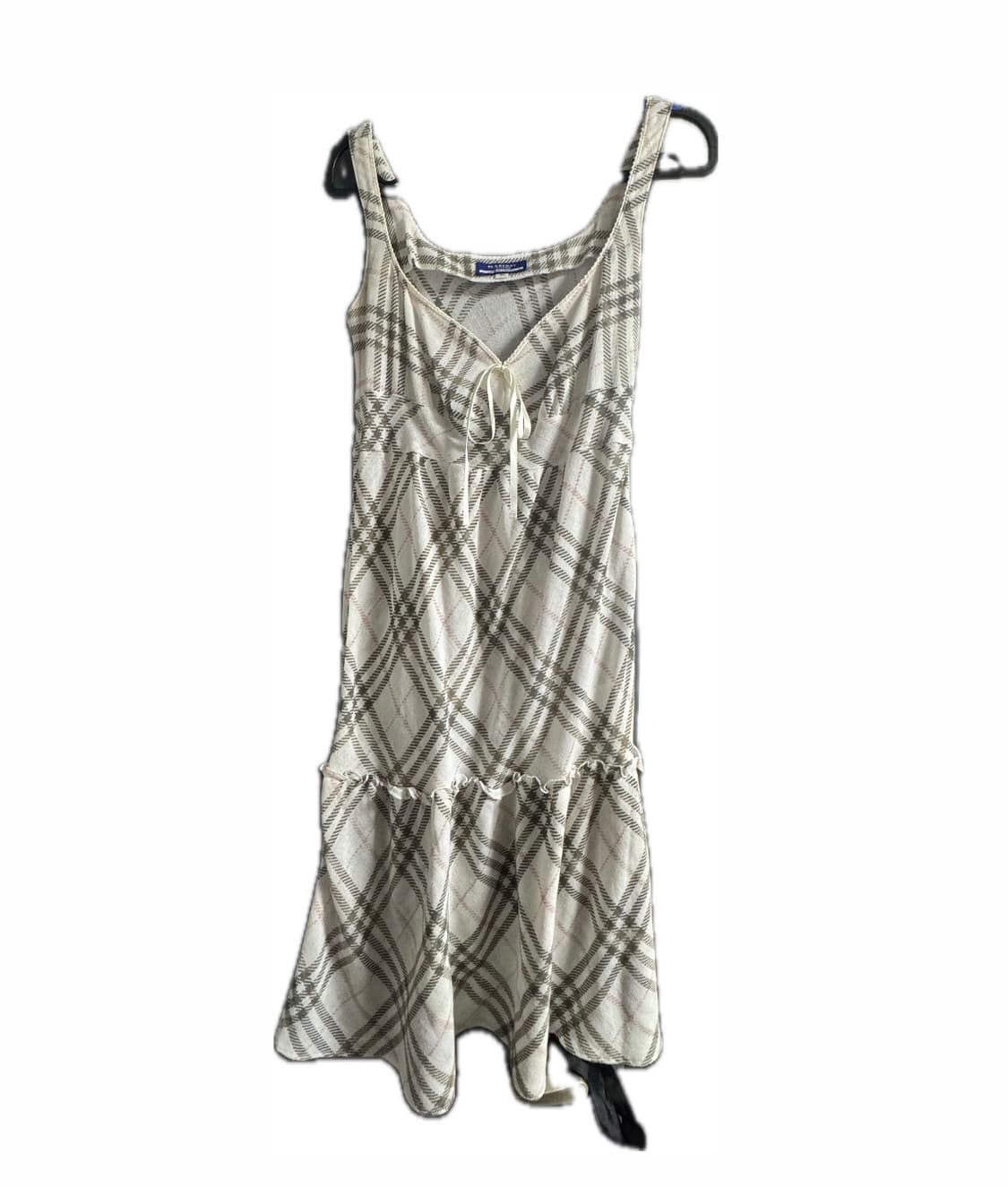 버버리 블루라벨 핑크 체크 원피스 상품이미지1