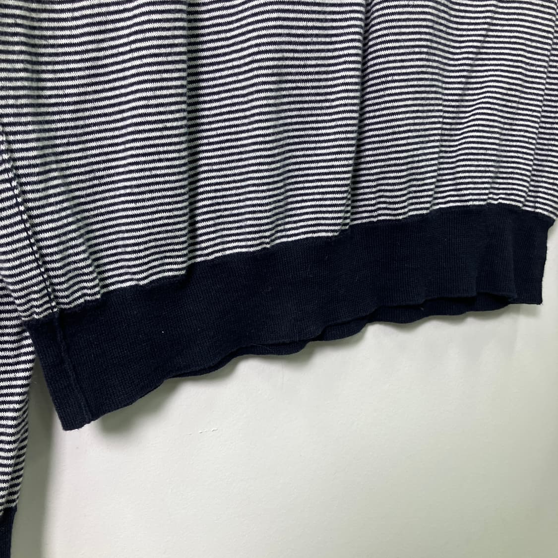 페라가모 스트라이프 폴로 니트 L 상품이미지6