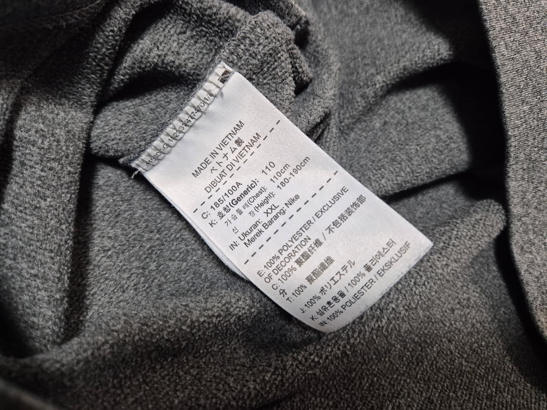 나이키 남성 기모 하프집업 셔츠 110 상품이미지7