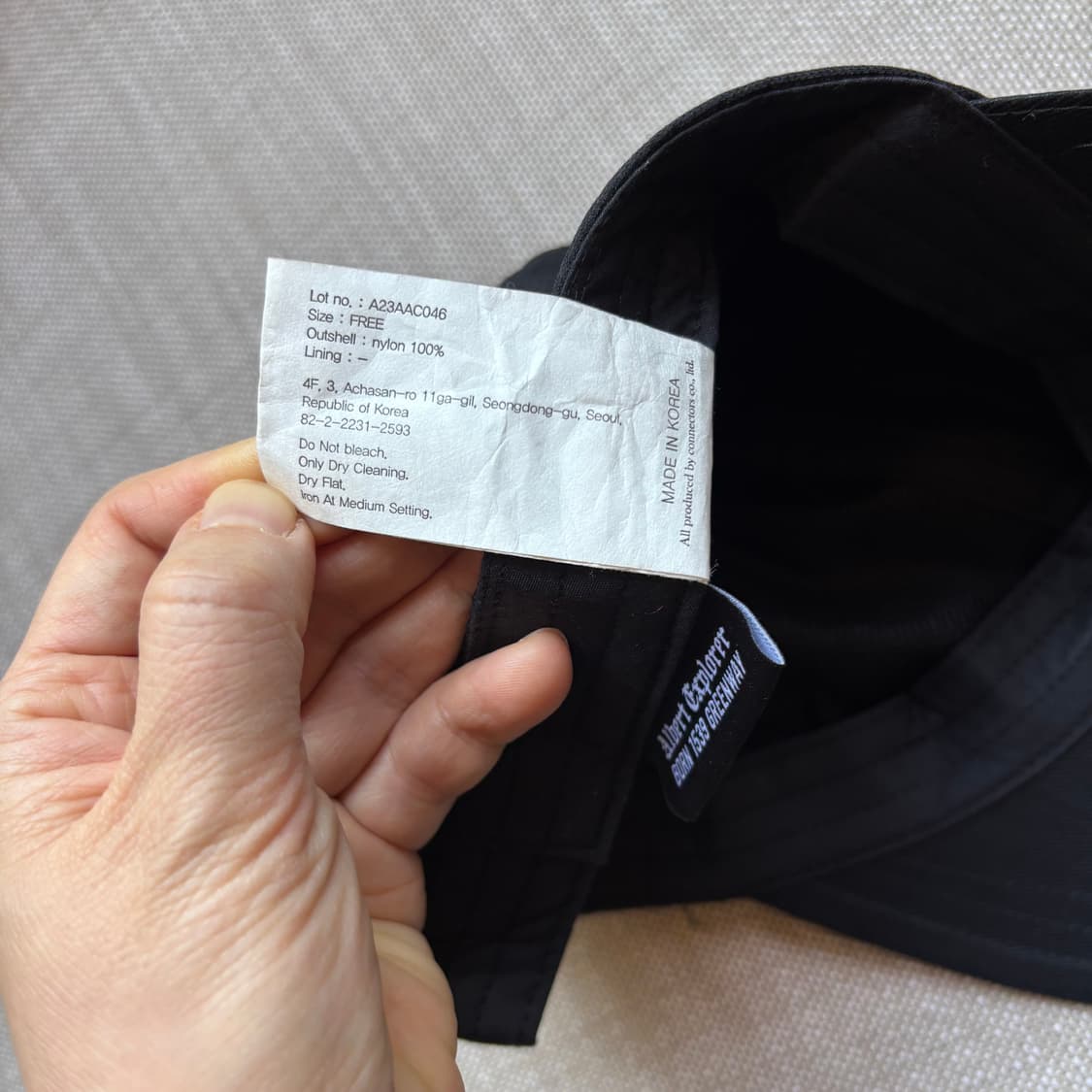 유니폼브릿지 Albert Explorer 나일론 볼캡 상품이미지9