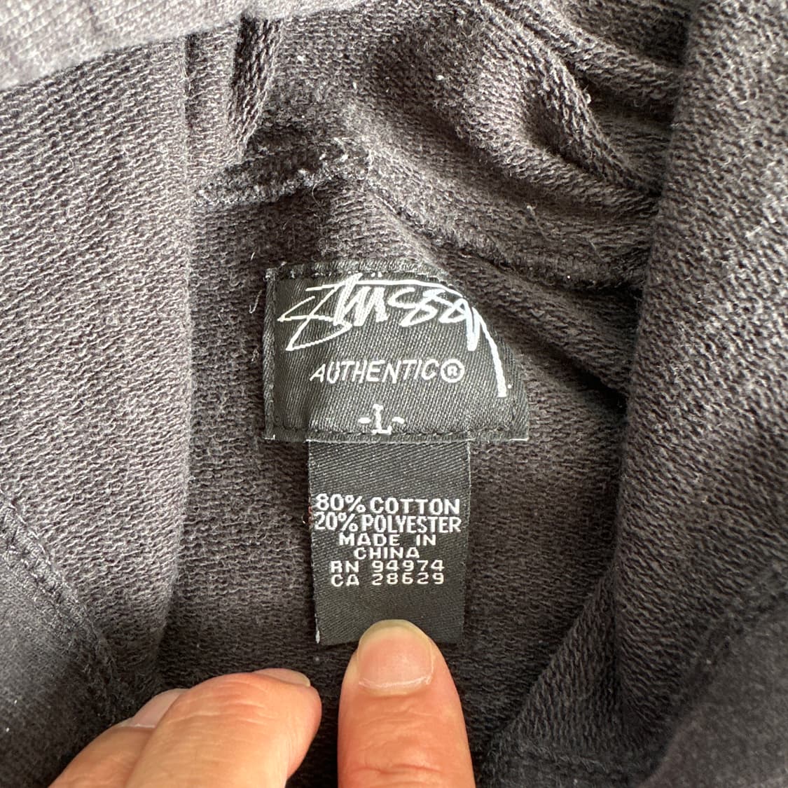 Stussy 스투시 90‘s 스컬 쉴드 후드티 상품이미지4