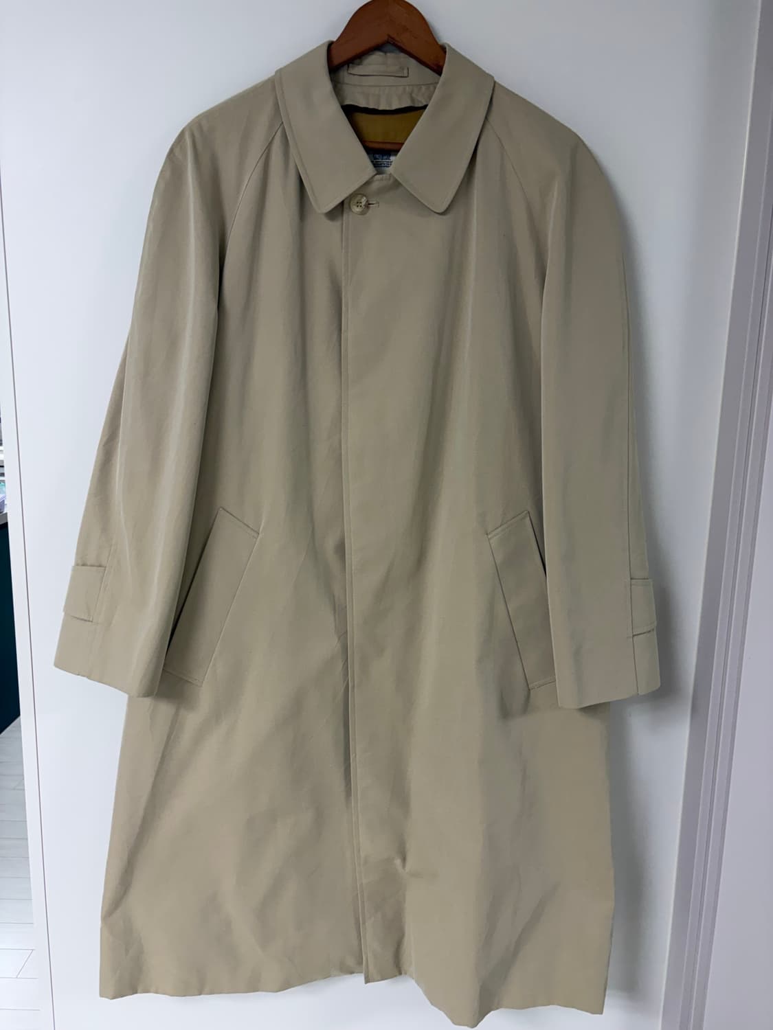 아쿠아스큐텀 Aquascutum 영국제 발마칸 코트  상품이미지1