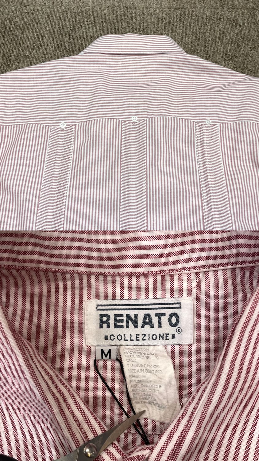 (M) Renato 빈티지 스트라이프 쿠바 셔츠 상품이미지10