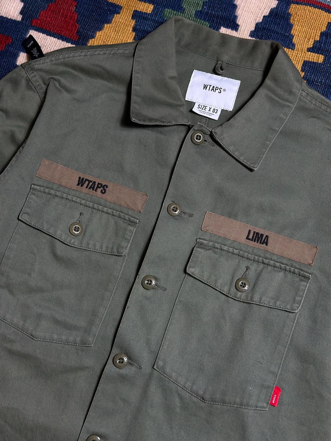 Wtaps 더블탭스 퍼티그 셔츠 3 상품이미지2