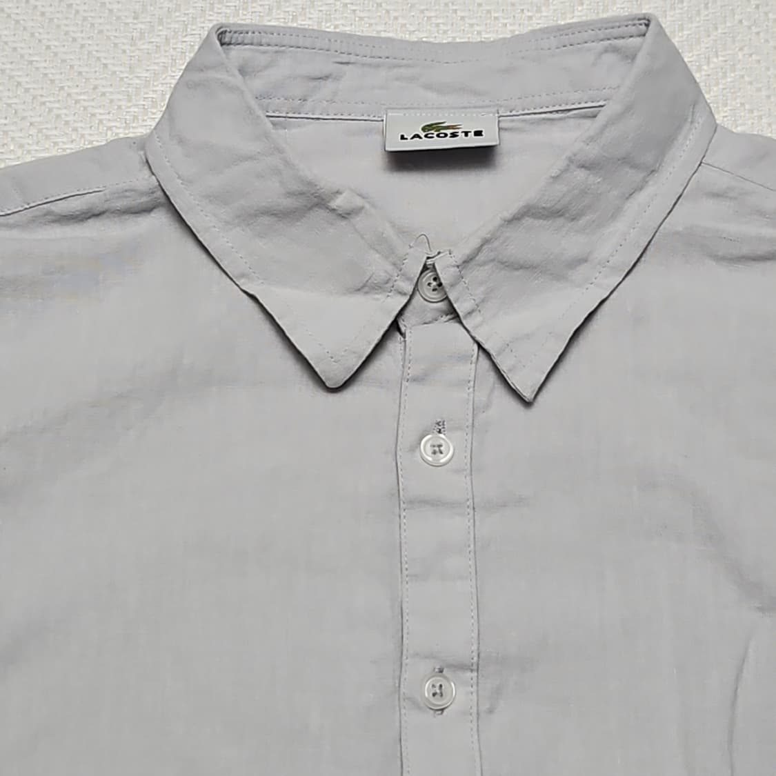 [라코스테] 클래식 로고 긴팔 셔츠 100 상품이미지3