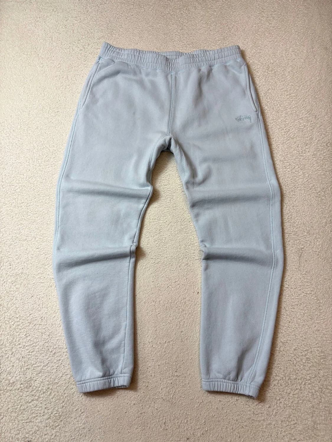 스투시 기모 스트레이트 조거 스웻 팬츠 PN6776    상품이미지1