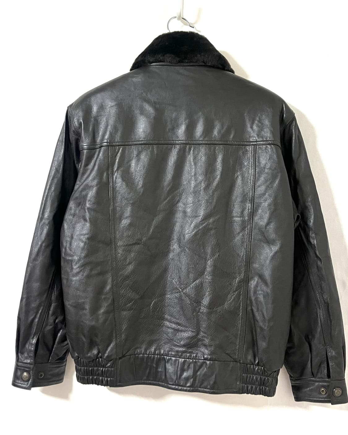 대동모피 소가죽 봄버 자켓 상품이미지5