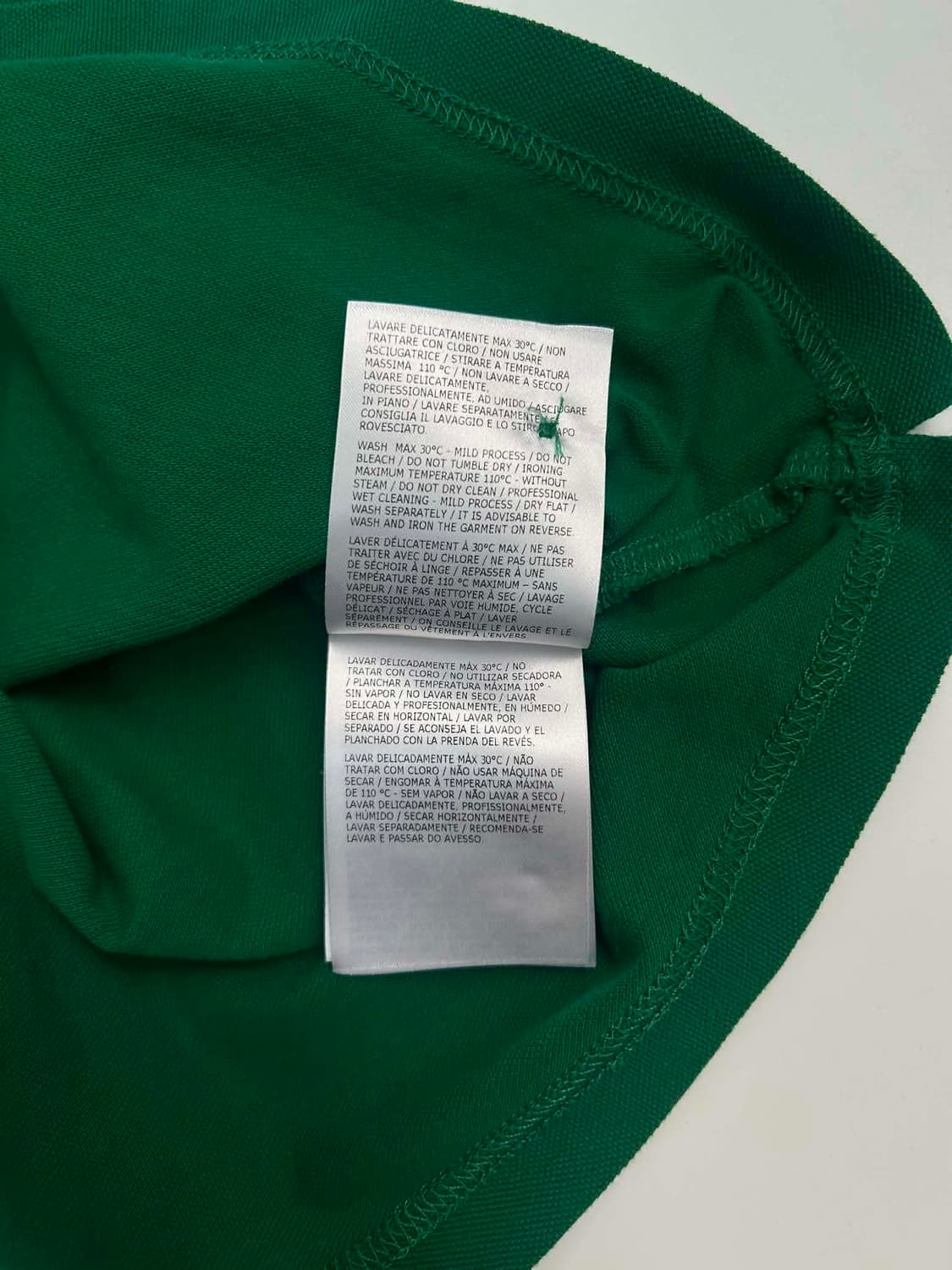 [M] 몽클레어 트라이컬러 로고 트리밍 pk 반팔 카라티 폴로 셔츠 상품이미지5