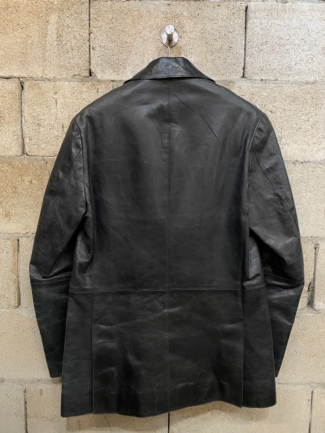 빈티지 아이스버그 레더 블레이저 자켓  상품이미지5