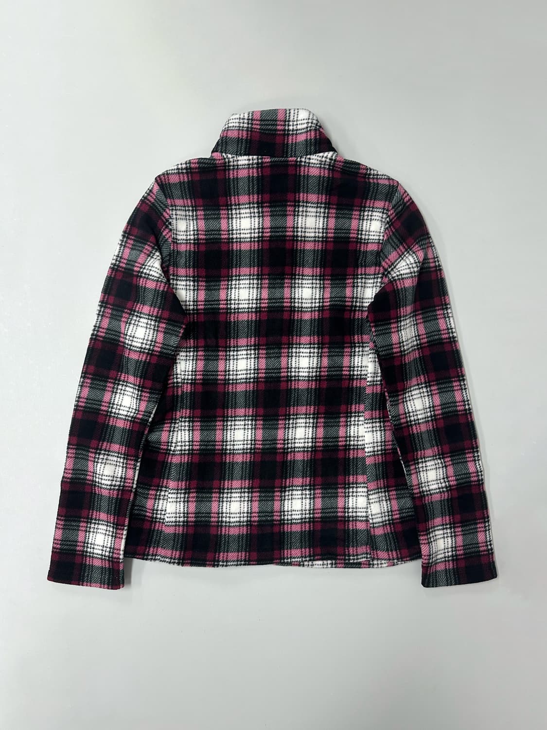 유니클로 체크 후리스 집업 상품이미지4