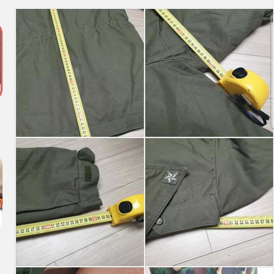 이태리제 이탈리아군 필드자켓 야상(100-105) 상품이미지10