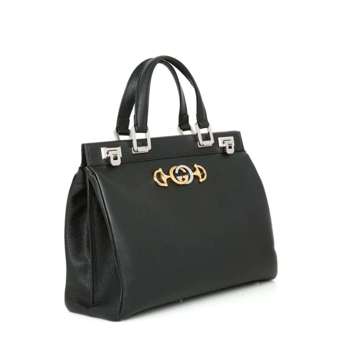 구찌 주미 블랙 탑 핸들백 미듐 숄더백 564714 주미백 상품이미지4