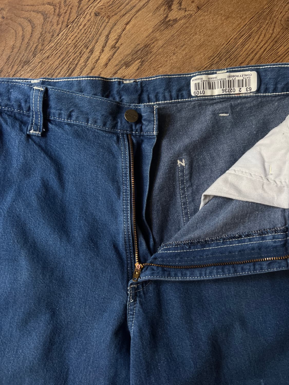 [34]칼하트 USA 덩가리핏 싱글니 카펜터 워크 데님 팬츠 상품이미지3