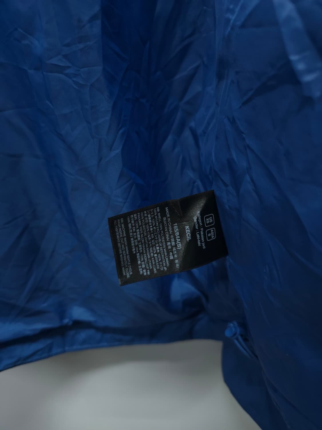 노스페이스 남성 블루 후드 바람막이 (95) 상품이미지9