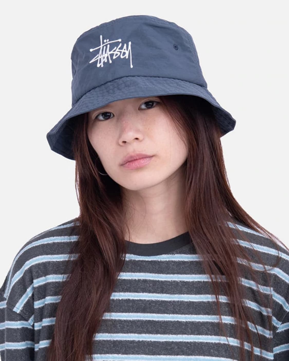 스투시 빅로고 나일론 버킷햇  상품이미지2