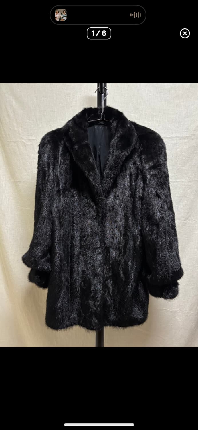 밍크코트 천연퍼 빈티지 판매 상품이미지1