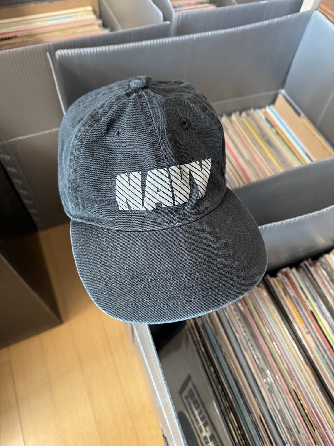 NEWHATTAN 뉴해튼 밀리터리 네이비 NAVY 캡 모자 상품이미지1