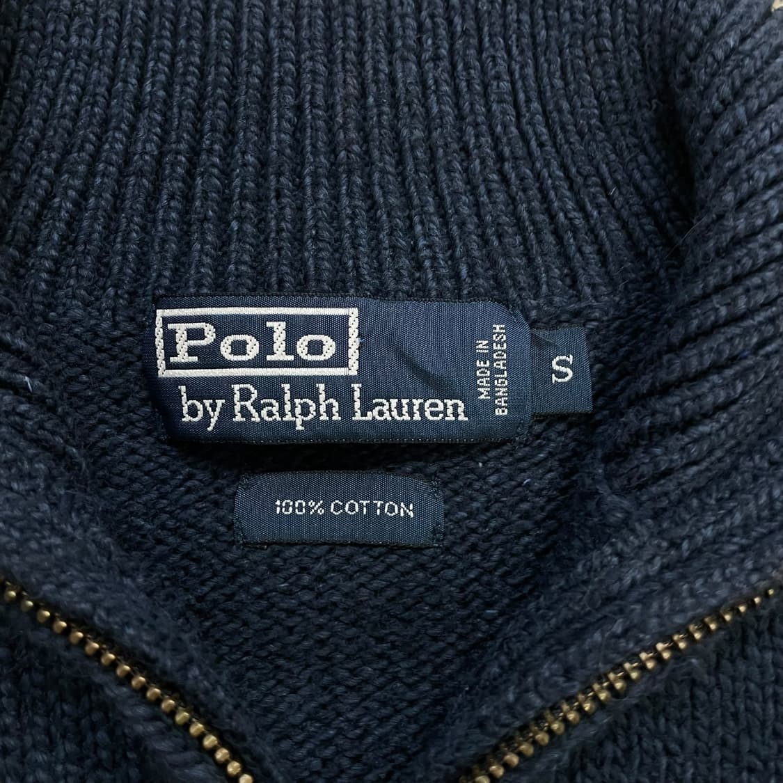폴로 랄프로렌 포니 로고 코튼 하프집업 니트 상품이미지3