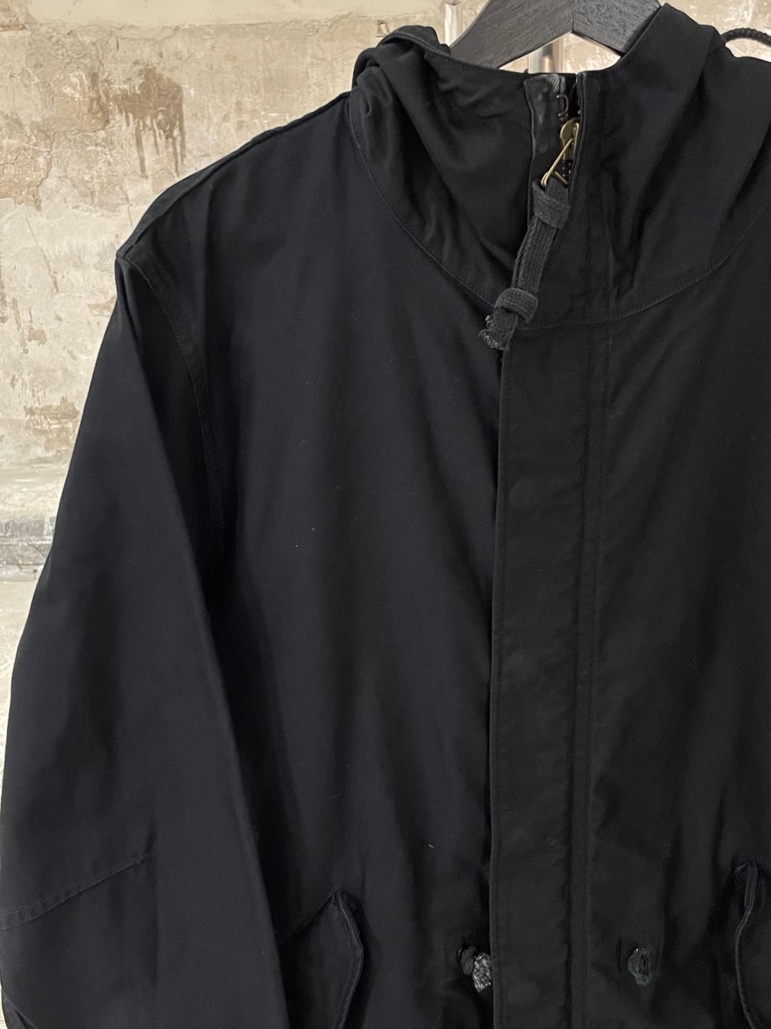 와코 마리아 블랙 M-1948 성모 마리아 후디 파카 상품이미지3