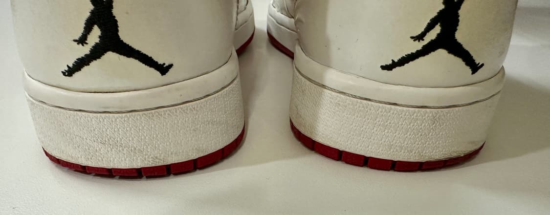 나이키 조던 1 미드 화이트 짐 레드 270 상품이미지4