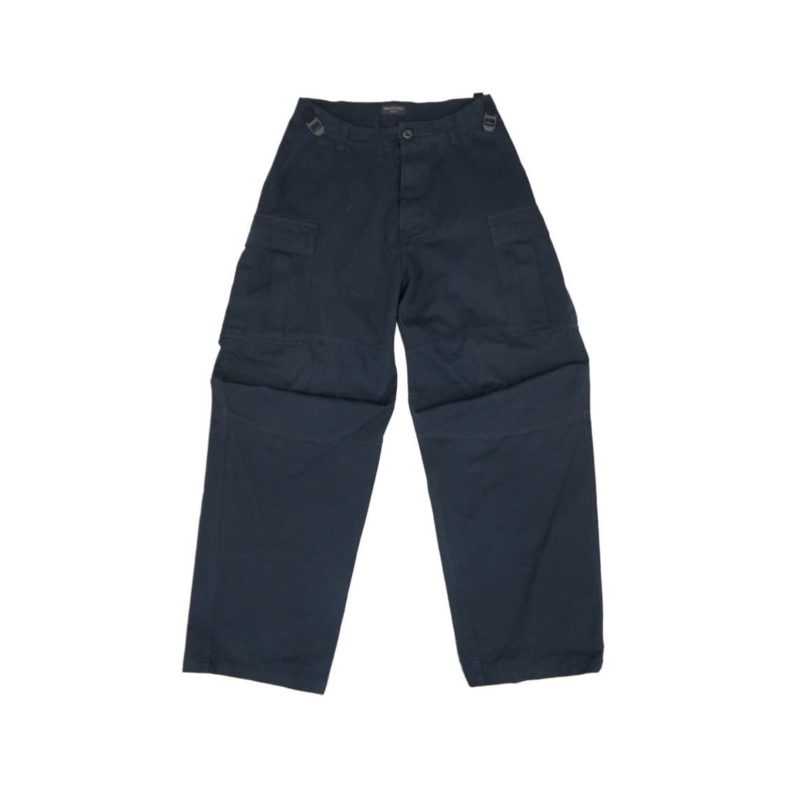 발렌시아가 720229TNP02 포켓 디테일 워크 팬츠 네이비 상품이미지4