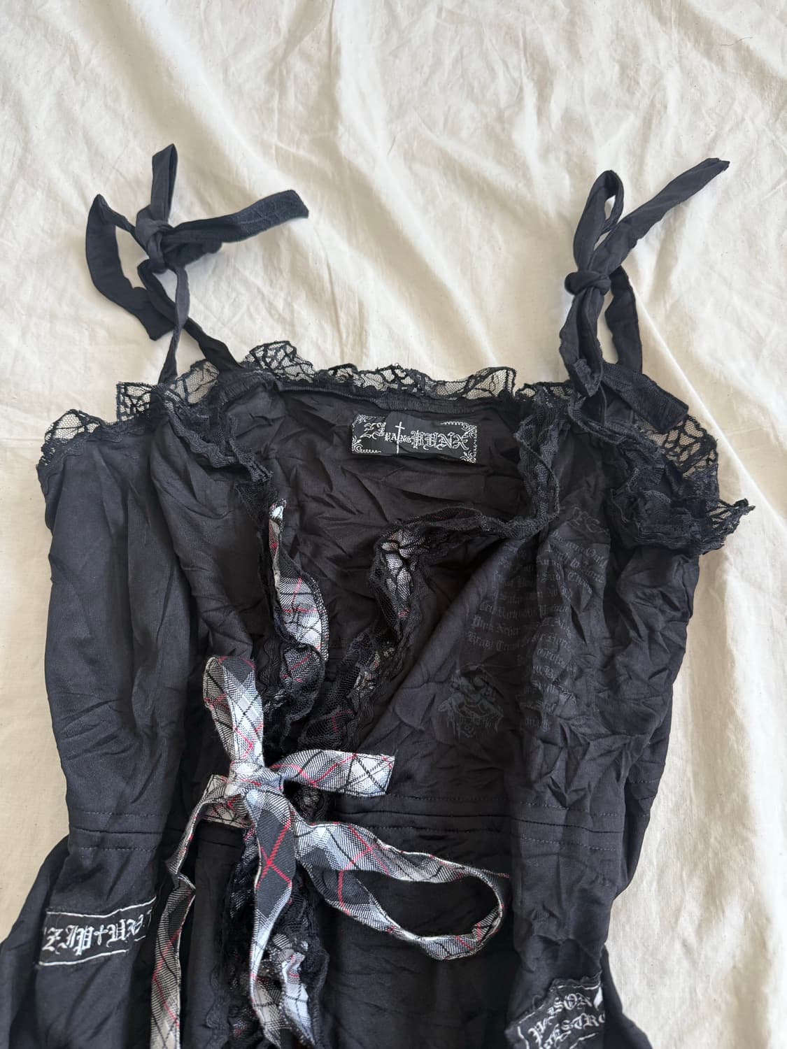 펑크 고딕 바선생 슬리브리스 상품이미지3