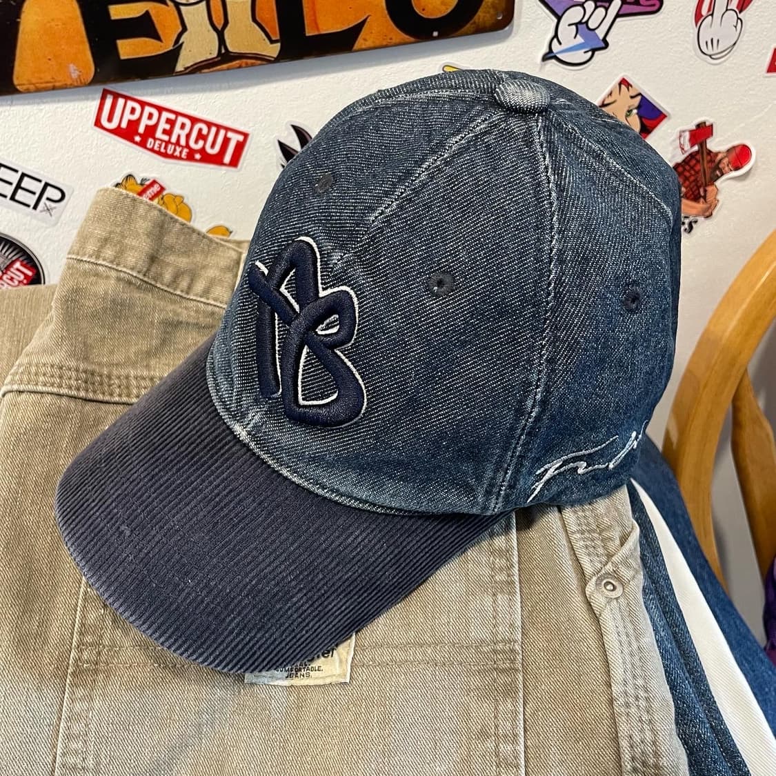 후부 데님 볼캡 상품이미지1