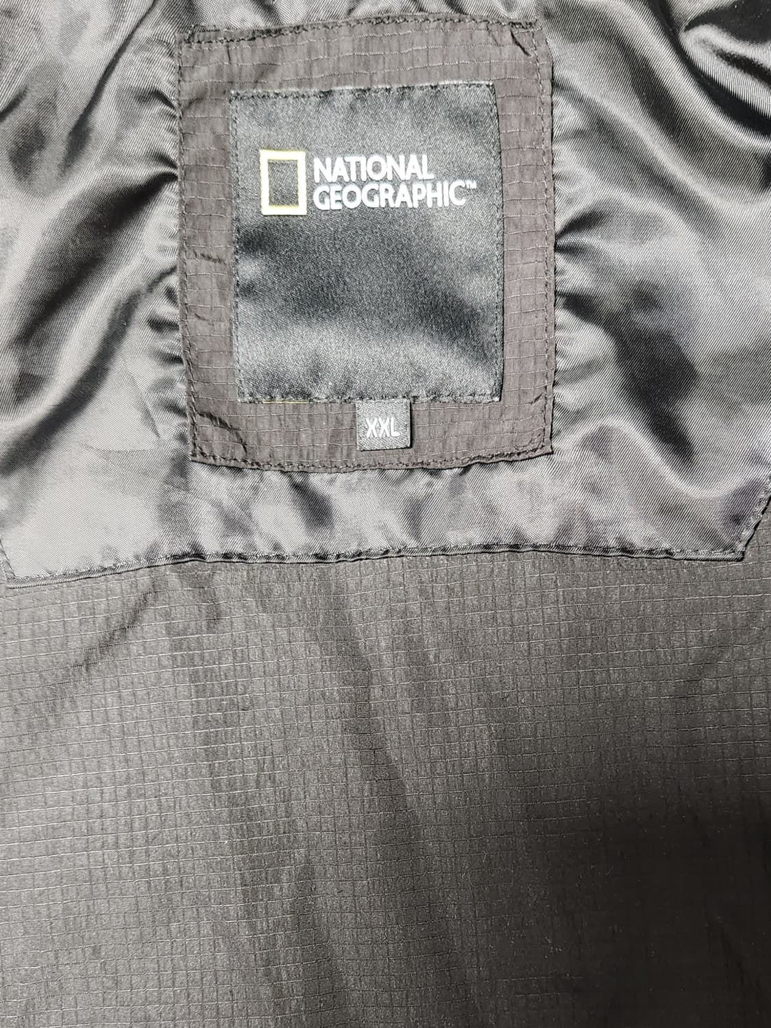 내셔널지오그래픽  세미오버핏 나일론 항공자켓 2XL 상품이미지3