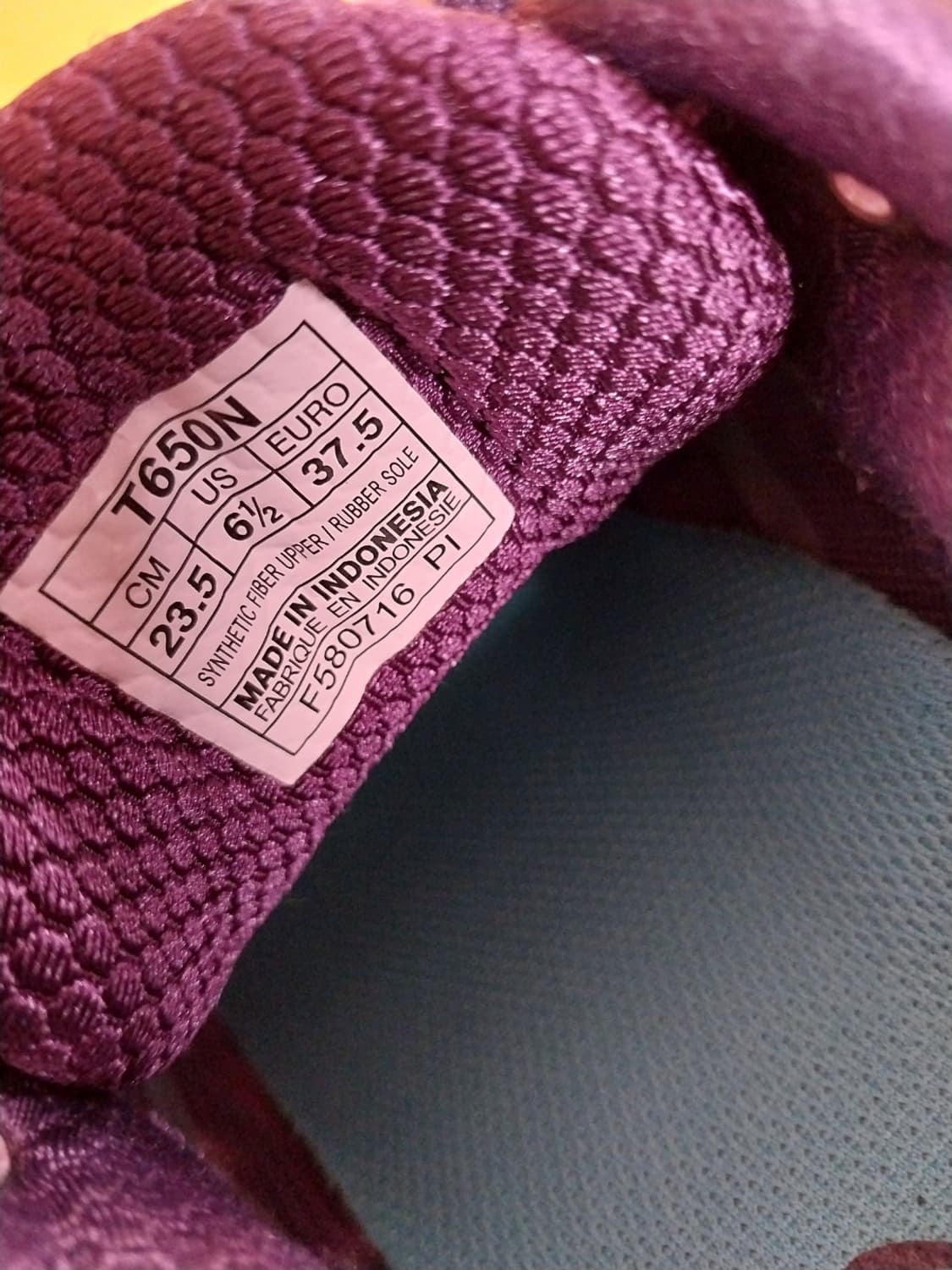 여성 아식스 젤님버스 T650N 런닝화, 운동화 (235) 상품이미지9