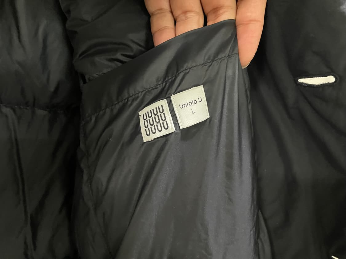 유니클로 / U라이트 웨이트 패딩코트, 남성코트 / L(105) 상품이미지8