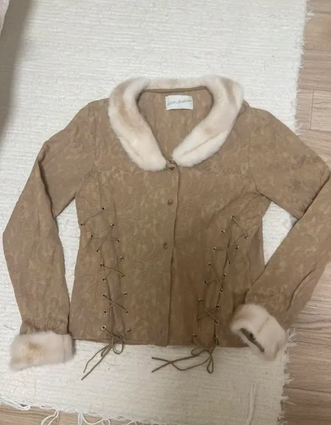 이천아카이브 퍼 가디건 상품이미지2