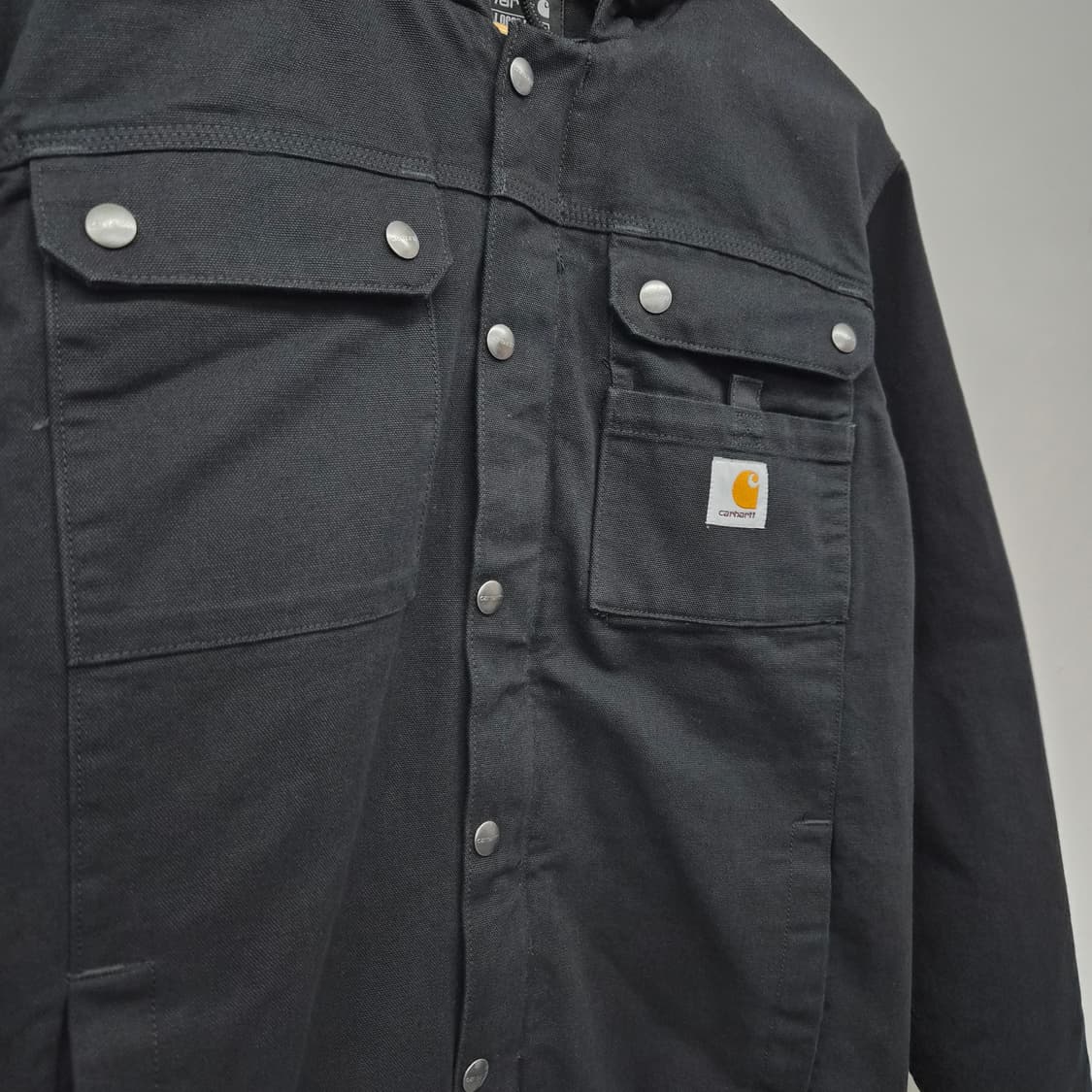 칼하트 블랙 셰르파 디트로이트 워크 자켓 남녀공용 M 상품이미지2