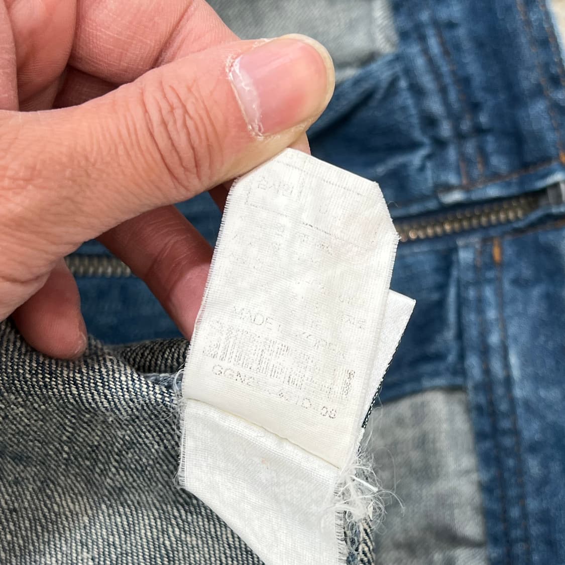 게스 데님 바이커 자켓 r3279 상품이미지10