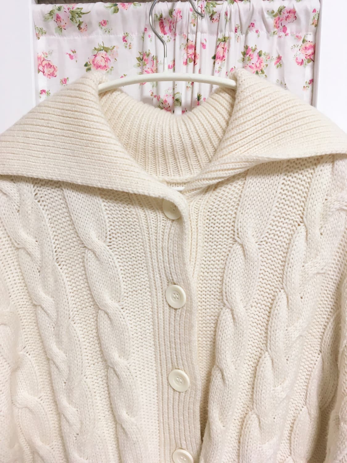 빈티지 사와코 케이프핏 가디건 상품이미지2