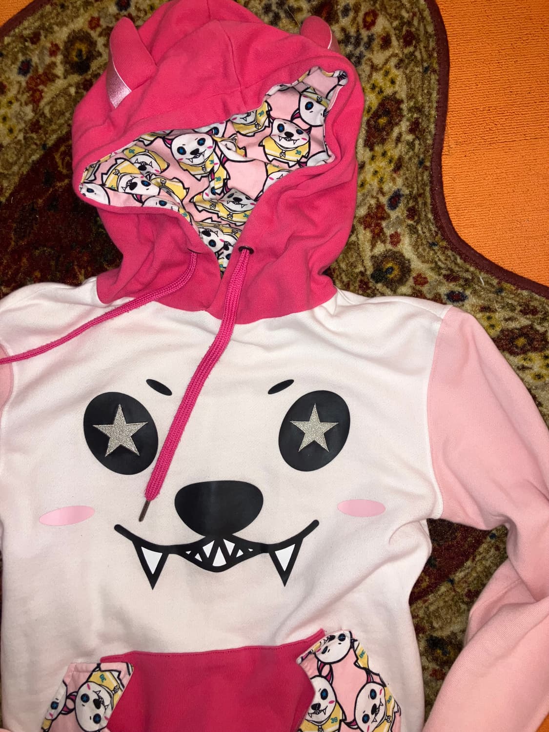 악마 강아지 후드 상품이미지5