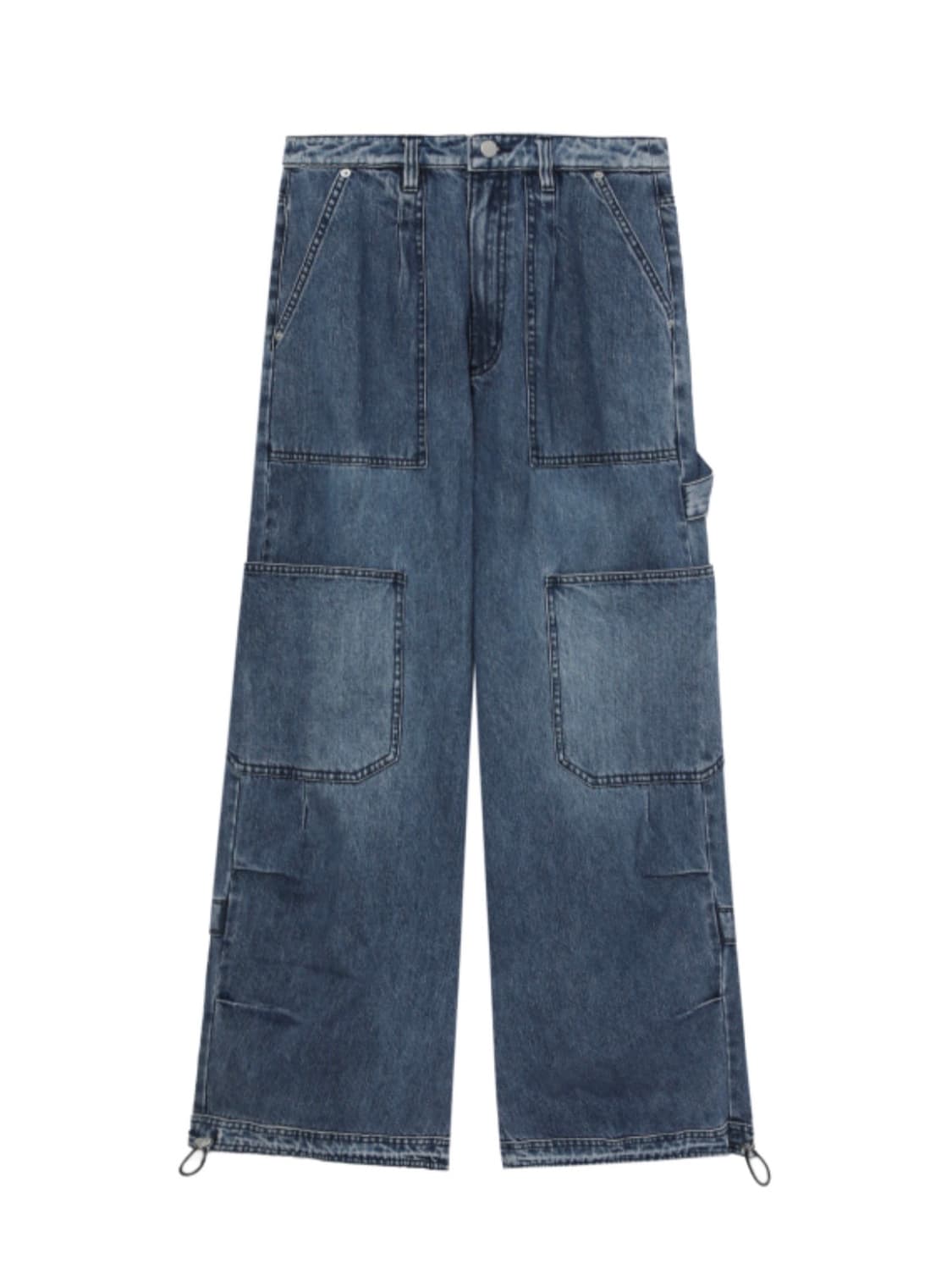 에이프 (베이프) 우먼 카고 데님 팬츠 상품이미지2