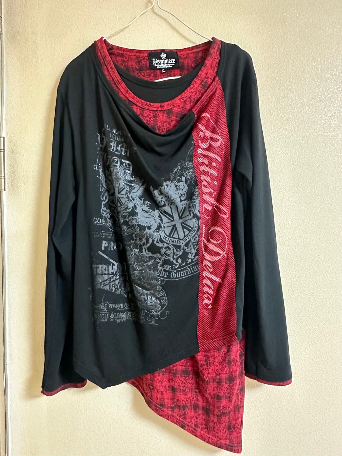 BEAUMERE 레이어드 티셔츠 상품이미지1