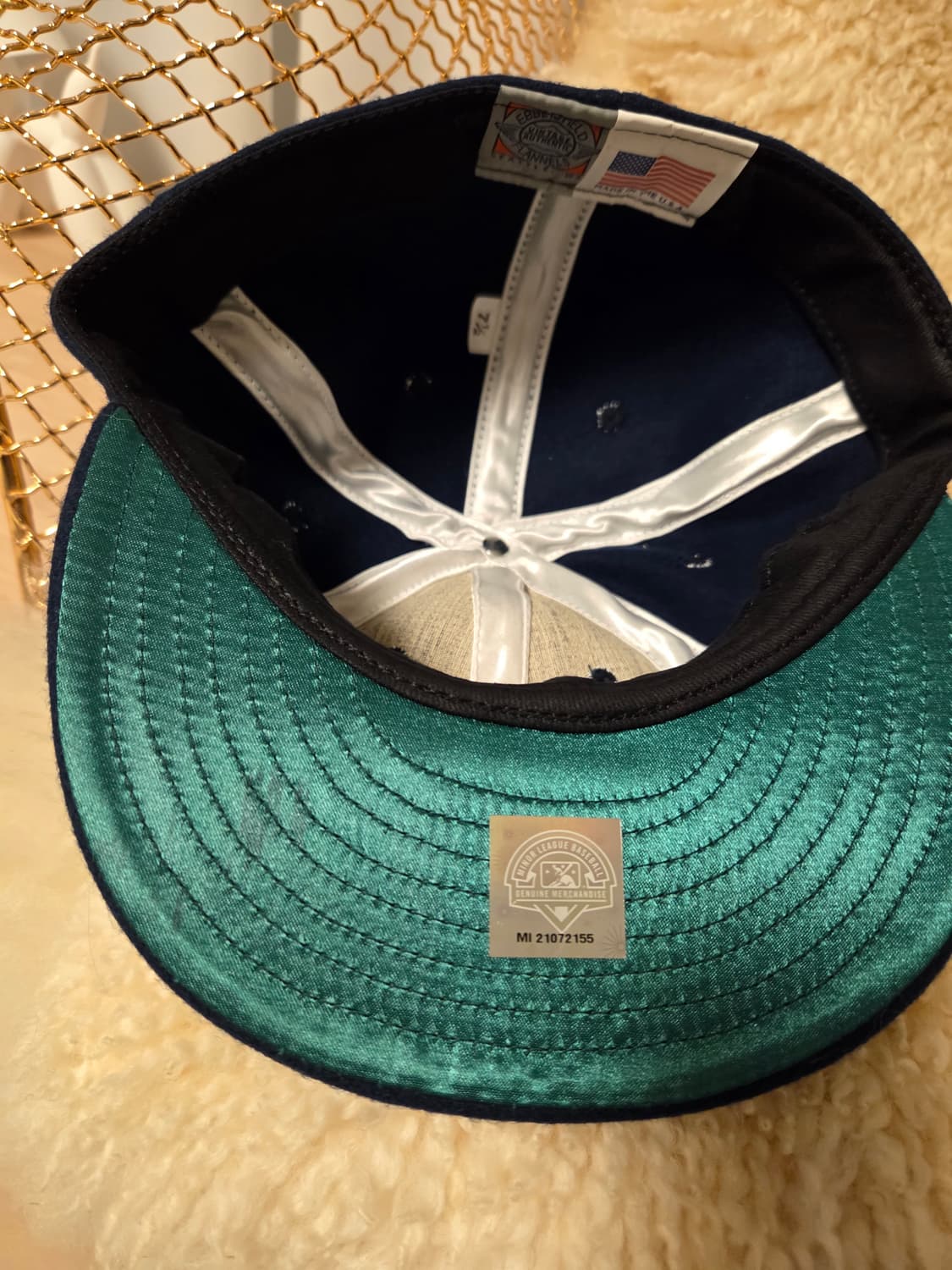 이벳필드플라넬 usa 울 햇 모자 상품이미지5