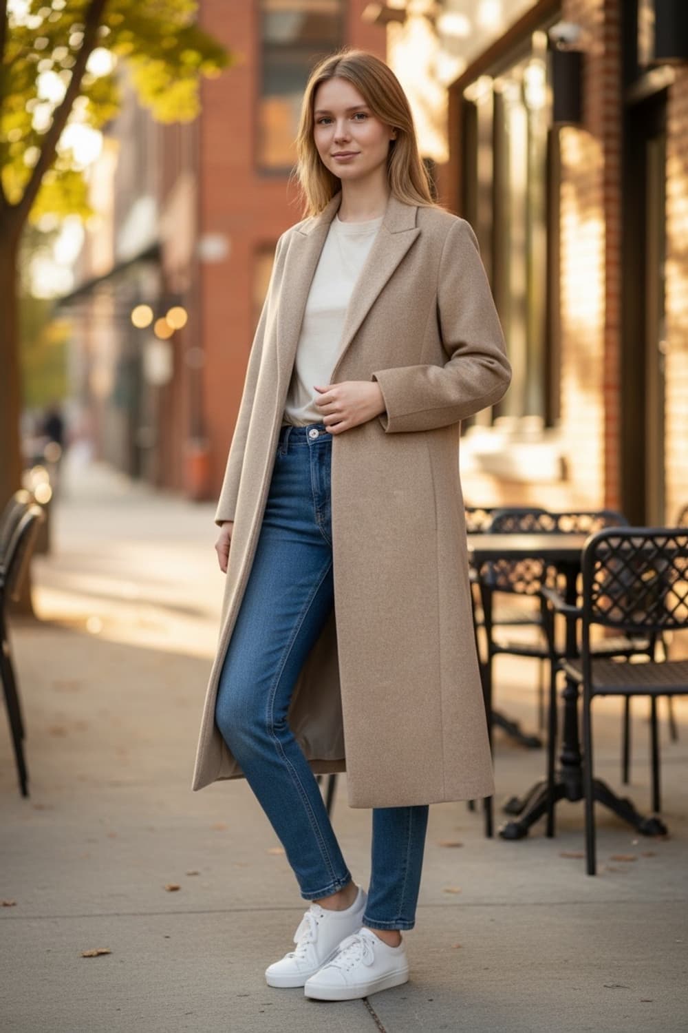 타임 여성 100% 이태리 캐시미어 코트 88-98-165 상품이미지7