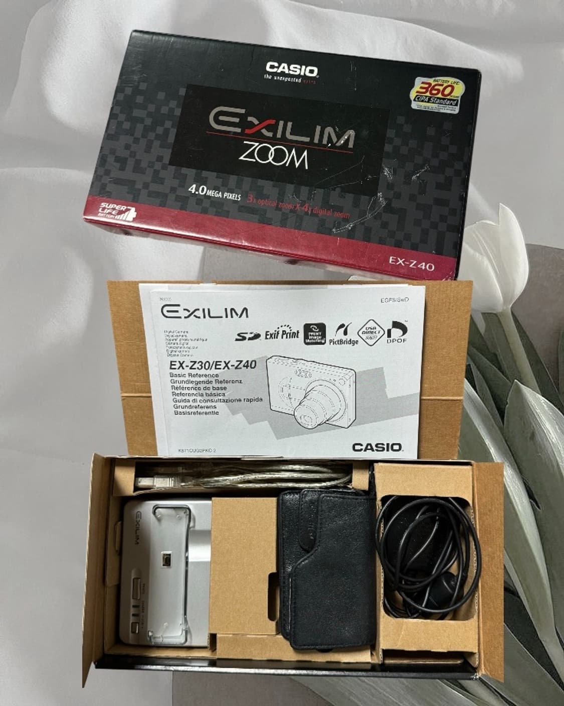 색감깡패,풀박)카시오 엑슬림 EX-Z40 디카 빈티지 캐논 니콘 소니 상품이미지3