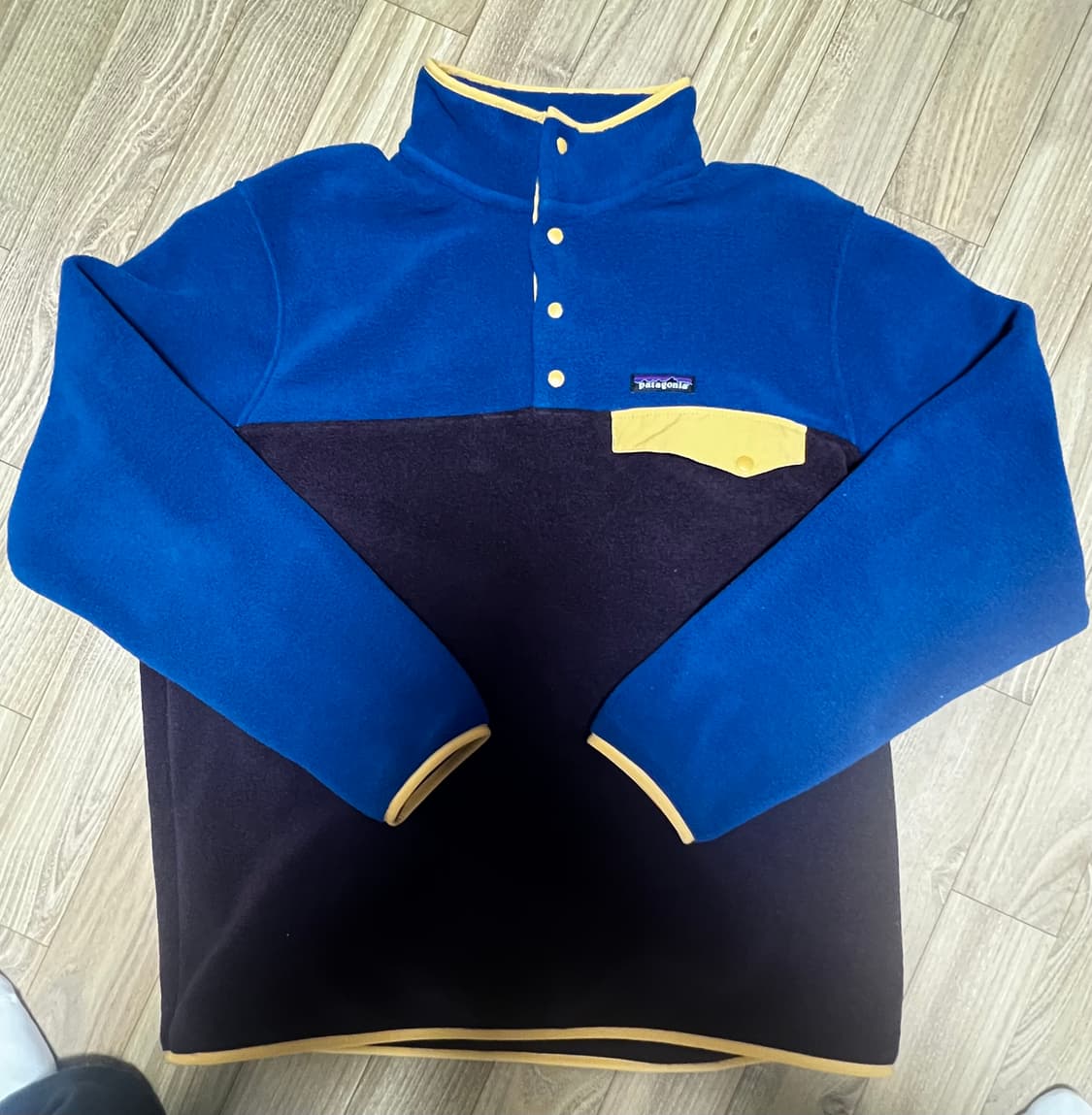 파타고니아 신칠라 스냅-T 플리스 풀유버 옵시디언 상품이미지2