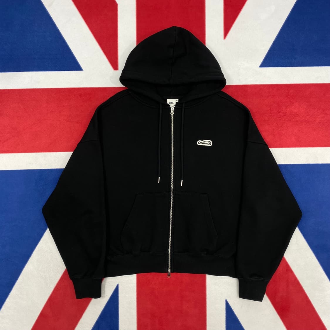 OiOi 오버핏 후드집업 M  상품이미지1