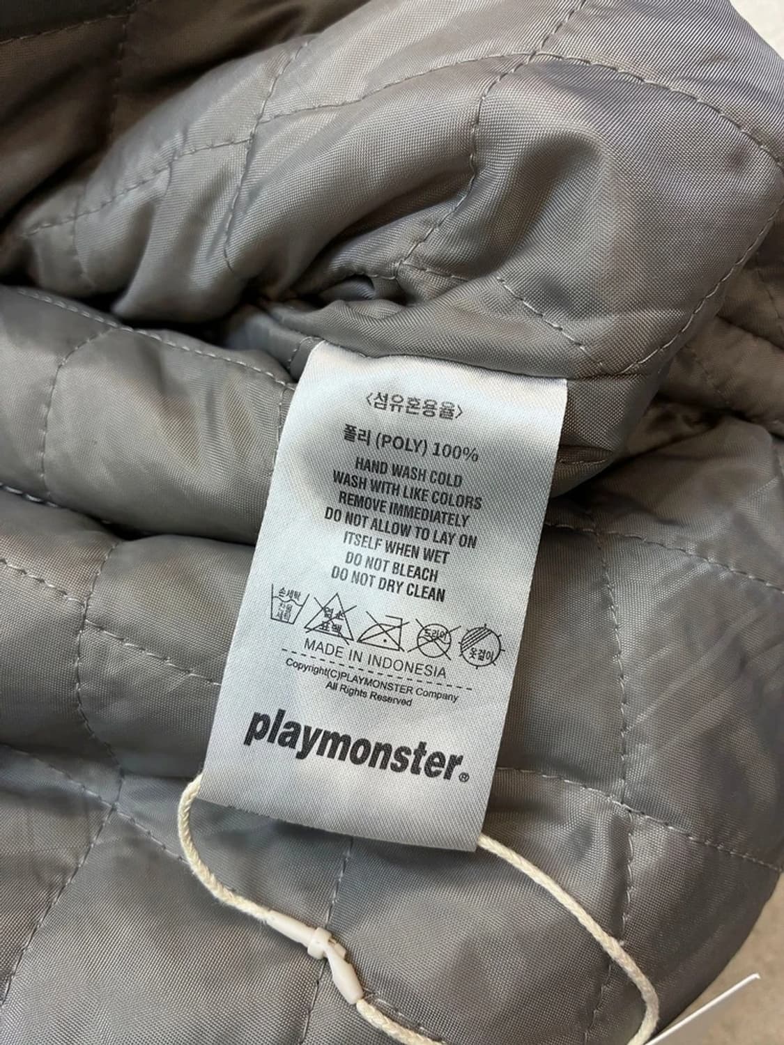 플레이몬스터 더플 트렌카 뽀글 코트 PN6040 상품이미지6