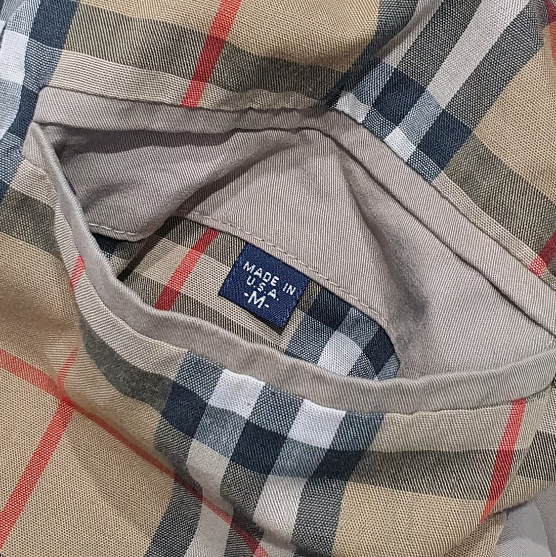 버버리 올드 해링턴 블루종 크레스트 자수 90s (105-110) 상품이미지10