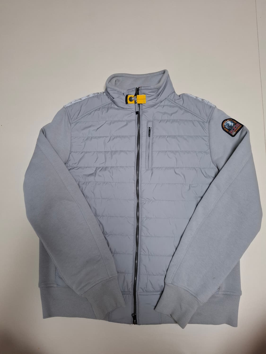 XL 파라점퍼스 엘리엇 니트 경량 패딩 자켓 그레이 상품이미지1
