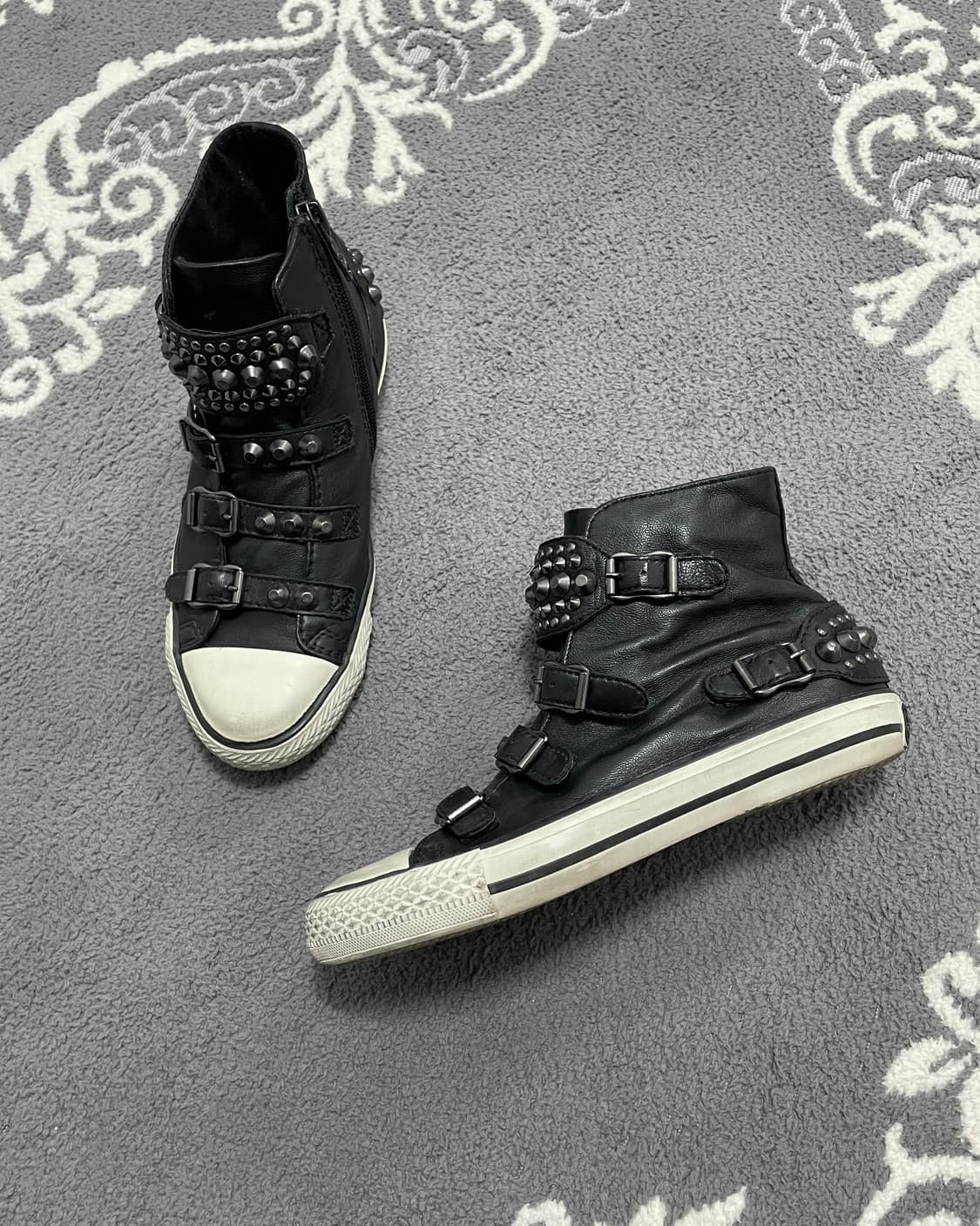 Ash Studded Leather High-Top Sneakers 상품이미지2