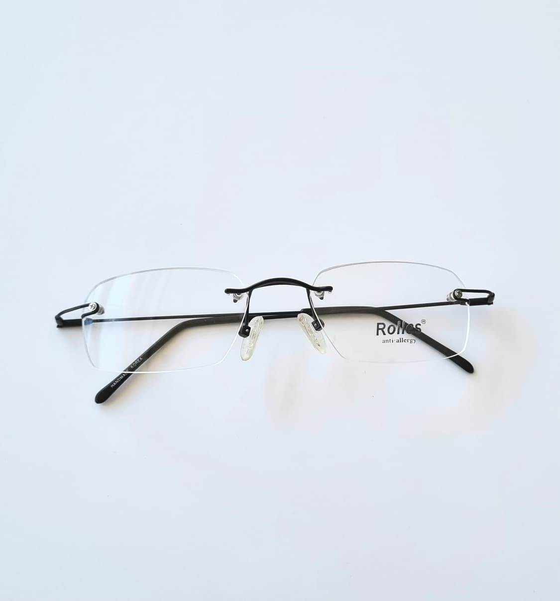 데드스탁 초경량 지적인 무드 안티-알러지 무테 안경   632 상품이미지1